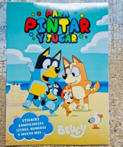 Cuaderno para pintar - Bluey