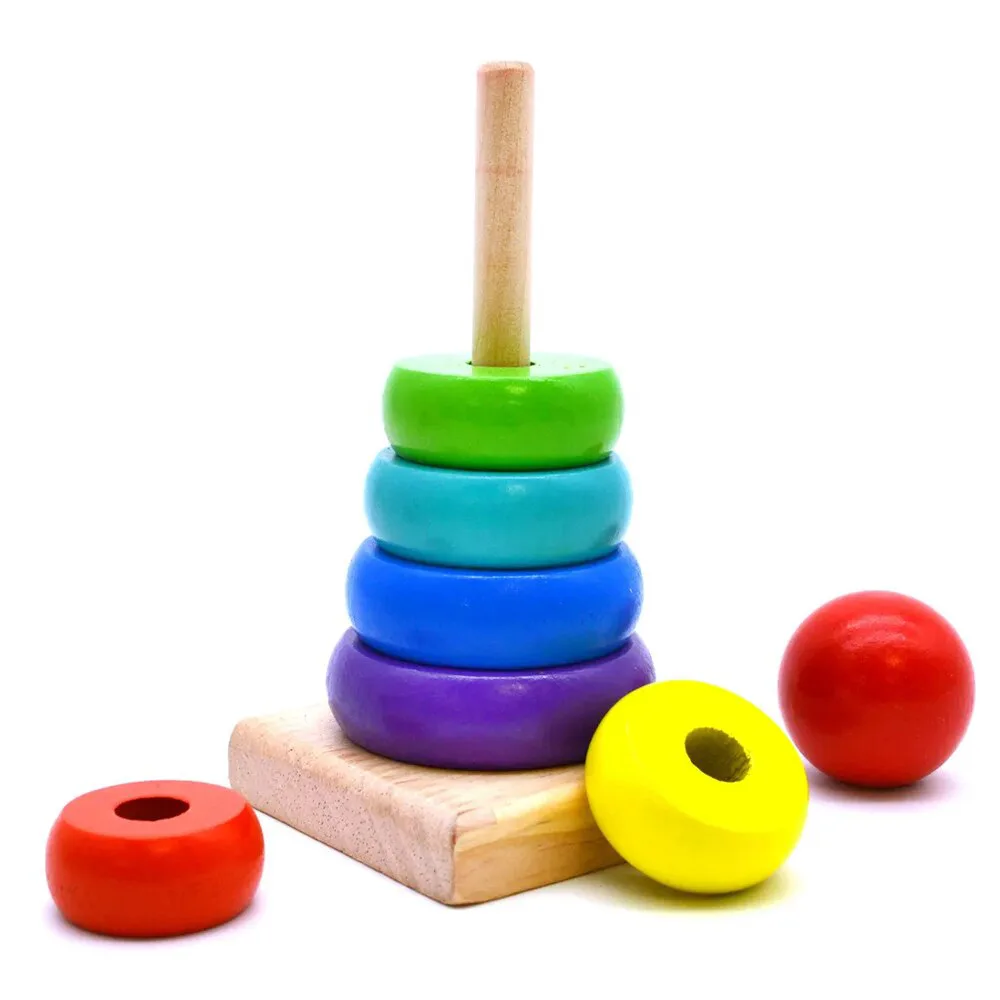 Juego Didactico - Torre de apilamiento - Imagen 3
