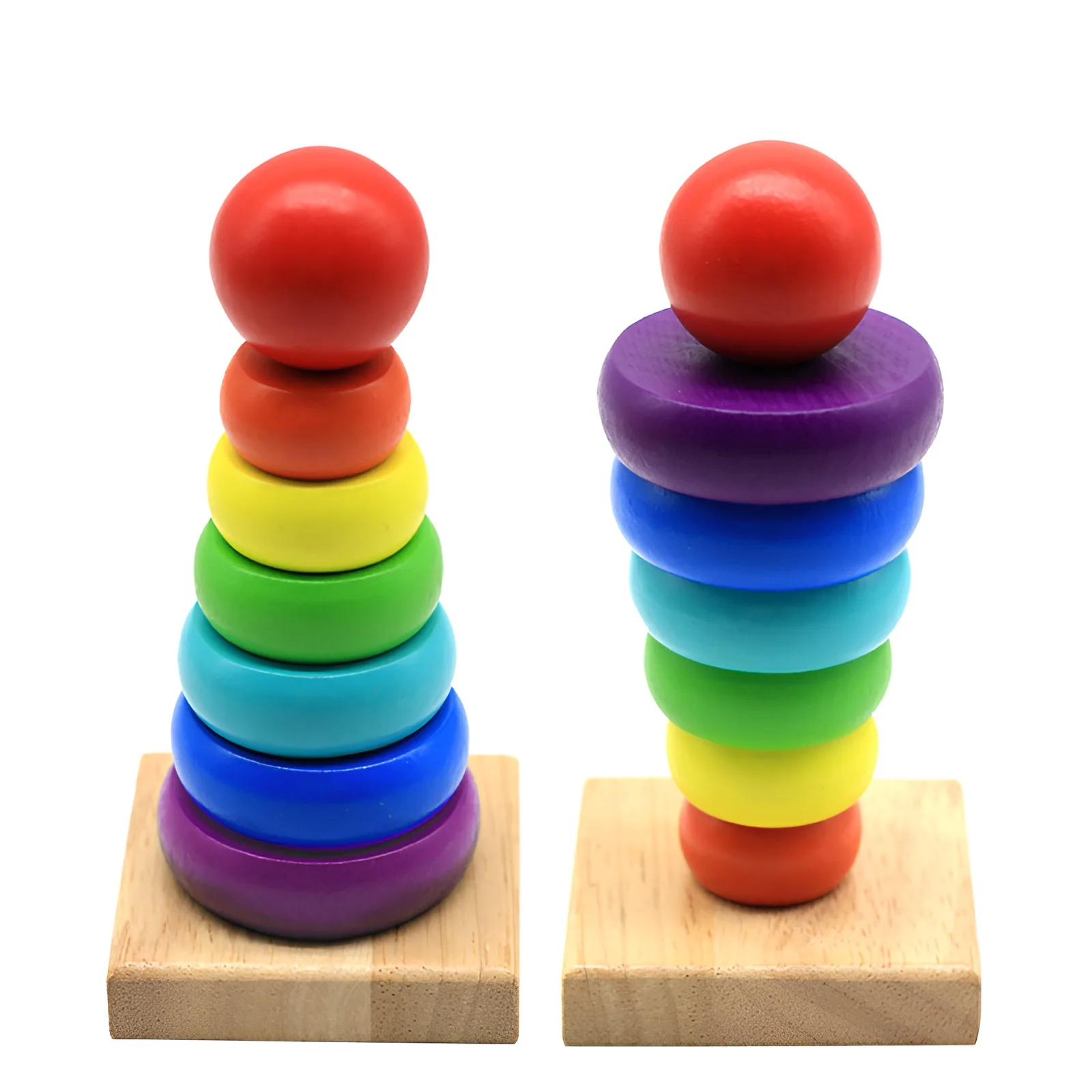 Juego Didactico - Torre de apilamiento - Imagen 2