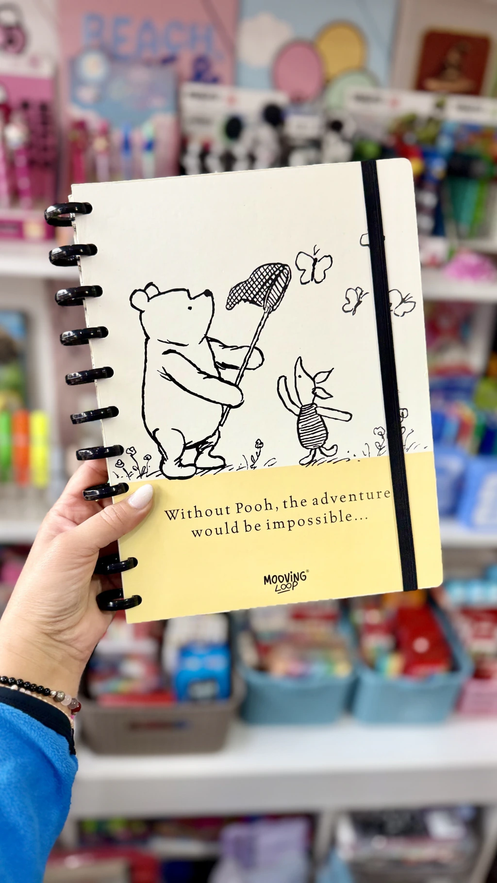 Cuaderno Loops Mooving Winnie The Pooh CARTA