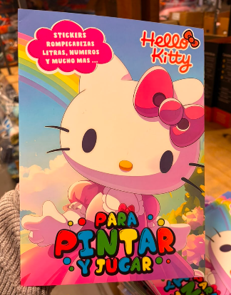 Cuaderno para pintar - Kitty