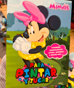 Cuaderno para pintar - Minnie