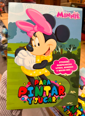 Cuaderno para pintar - Minnie