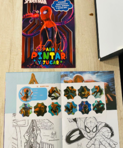 Alternative view of Cuaderno para pintar Spiderman