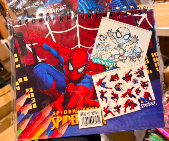 Cuaderno para pintar Spiderman - Imagen 3