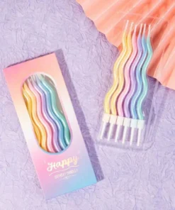Velas Espiral - Pastel
