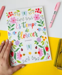 Libreta 18x25 - Es Tiempo de Florecer