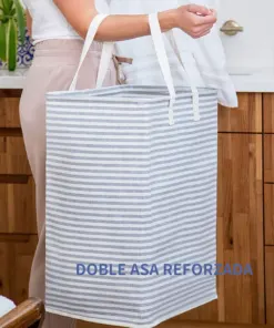 Cesto para Ropa Rayado - Imagen 3