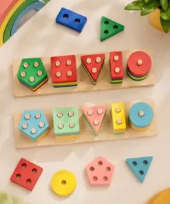 Juego Didactico Geometrico - Encastre - Imagen 4