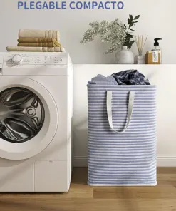 Cesto para Ropa Rayado