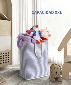 Cesto para Ropa Rayado - Imagen 2