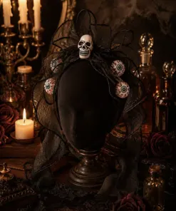 Vincha Halloween - Calavera y Ojos - Imagen 3