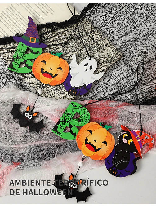 Adorno Halloween colgante - Boo - Imagen 4