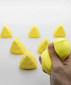 Alternative view of Squishy Antiestres - Queso Triangulo
