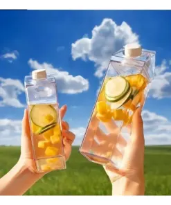 Alternative view of Botella de Acrilico Cuadrada
