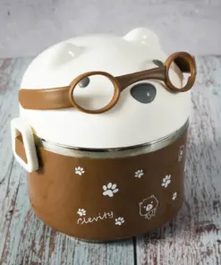 Lunchera Infantil - Oso c/ Anteojos