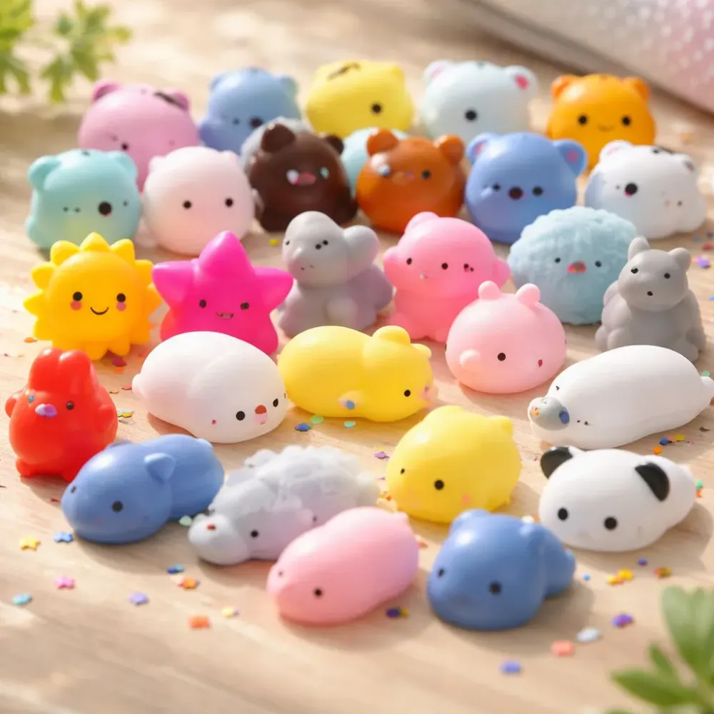Mini Squishy x3 Animales