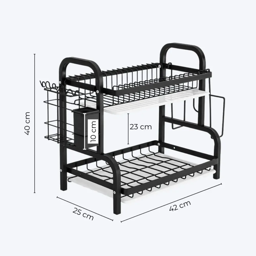 Organizador Seca Platos 2 Niveles - Imagen 2