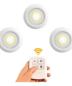Alternative view of Set de 3 Luces Led c/ Control Remoto