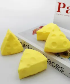 Squishy Antiestres - Queso Triangulo - Imagen 3