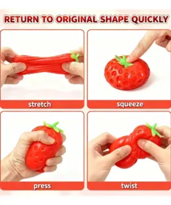 Alternative view of Squishy Antiestres - Frutilla