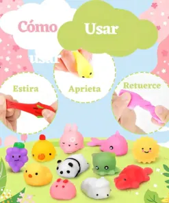 Mini Squishy x3 Animales - Imagen 5