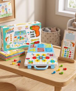 Juego de Construccion con Taladro