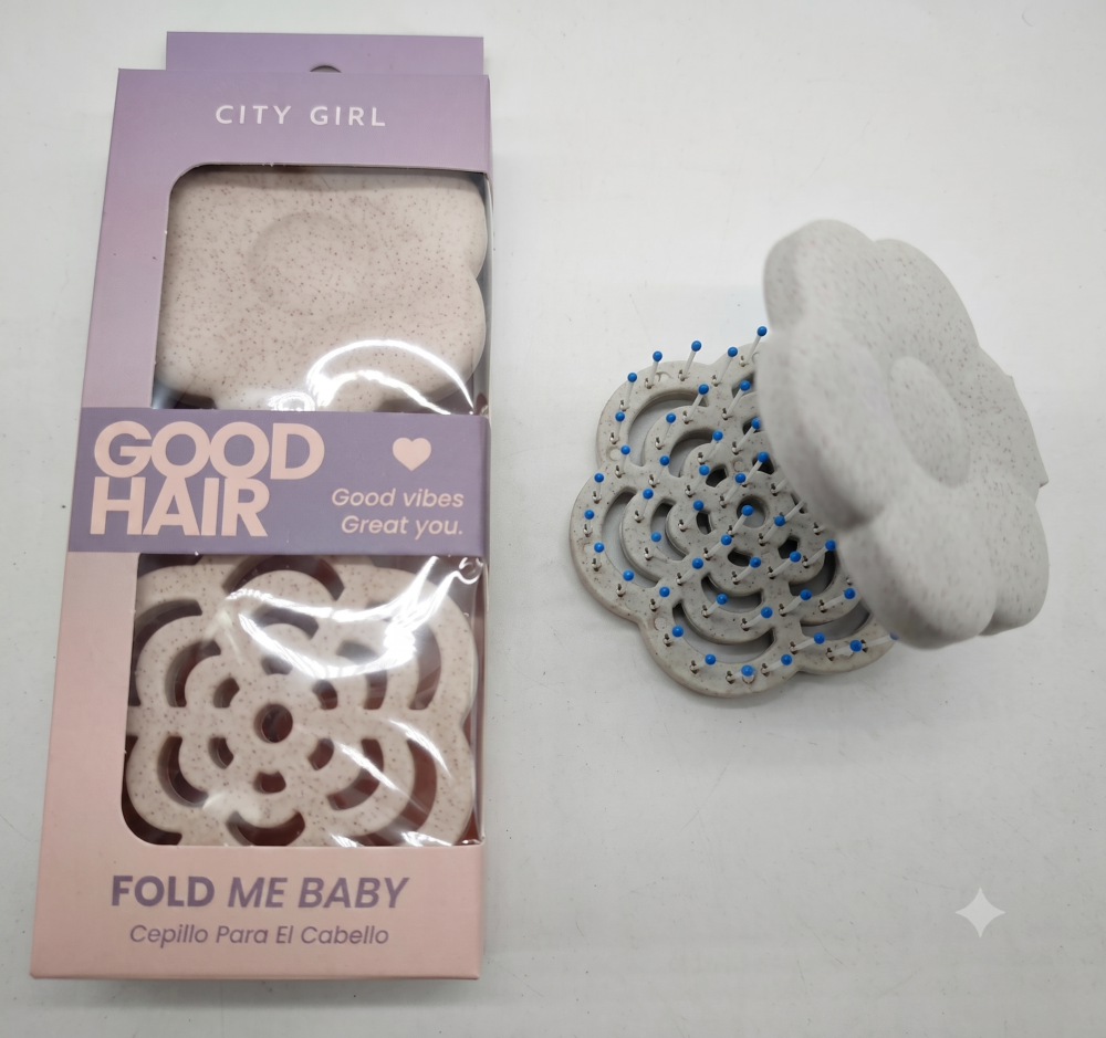 Cepillo de Pelo Plegable - City Girls