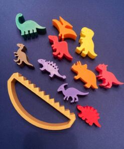 Alternative view of Juego Tetris Dino Balance