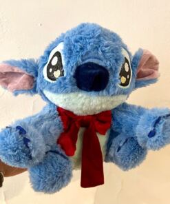 Peluche Stitch Con Moño 23 cm