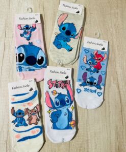 Alternative view of Medias Soquetes - Stitch