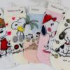 Medias Soquetes - Snoopy