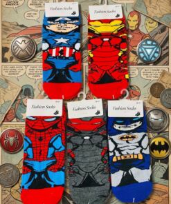 Medias Soquetes - Marvel