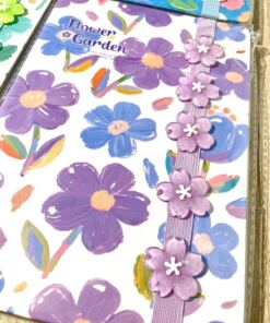 Cuaderno Tapa Dura - Florcitas - Imagen 3
