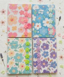 Cuaderno Tapa Dura - Florcitas