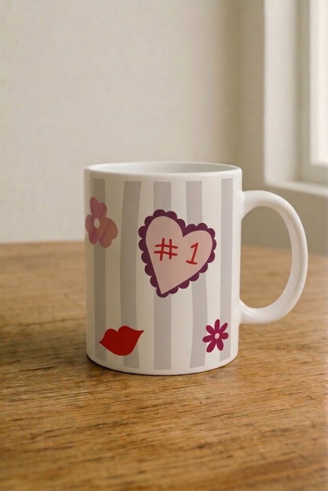 Taza de ceramica Mama gracias - Imagen 2