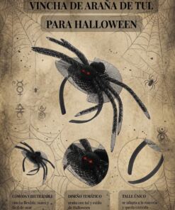 Vincha Halloween - Araña