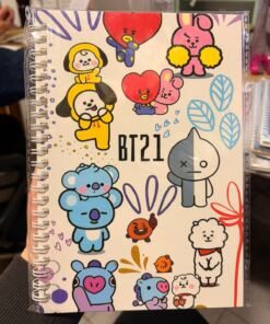 Cuaderno Anillado A5 - Personajes BT21 - Imagen 5