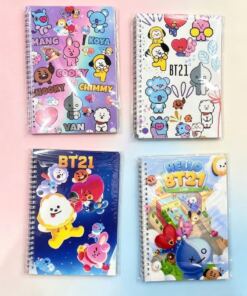 Cuaderno Anillado A5 - Personajes BT21 - Imagen 3