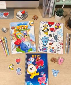 Cuaderno Anillado A5 - Personajes BT21 - Imagen 7