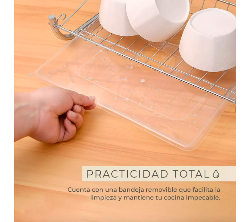 Escurridor Secaplatos 2 Niveles - Imagen 3