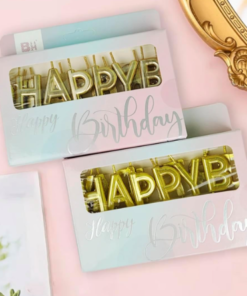 Velas Happy Birthday