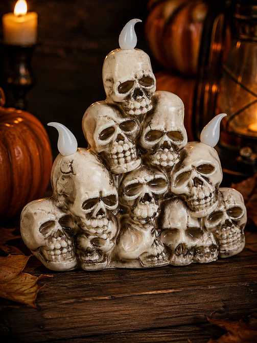 Vela Led - Calavera - Imagen 3
