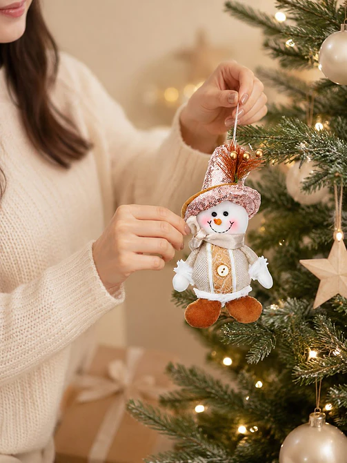 Adorno de Tela Navideño - Imagen 2
