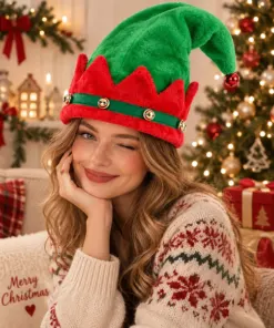 Gorro de Elfo Navideño