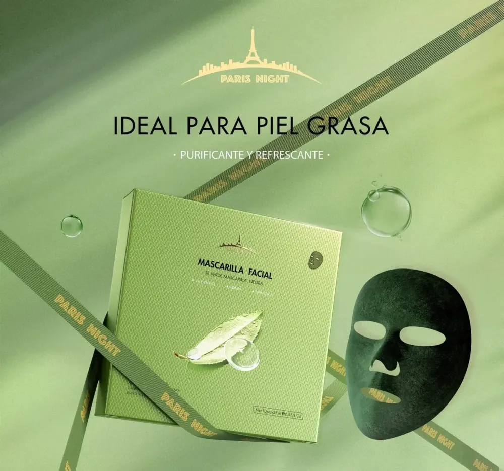 Mascara Facial - Té Verde