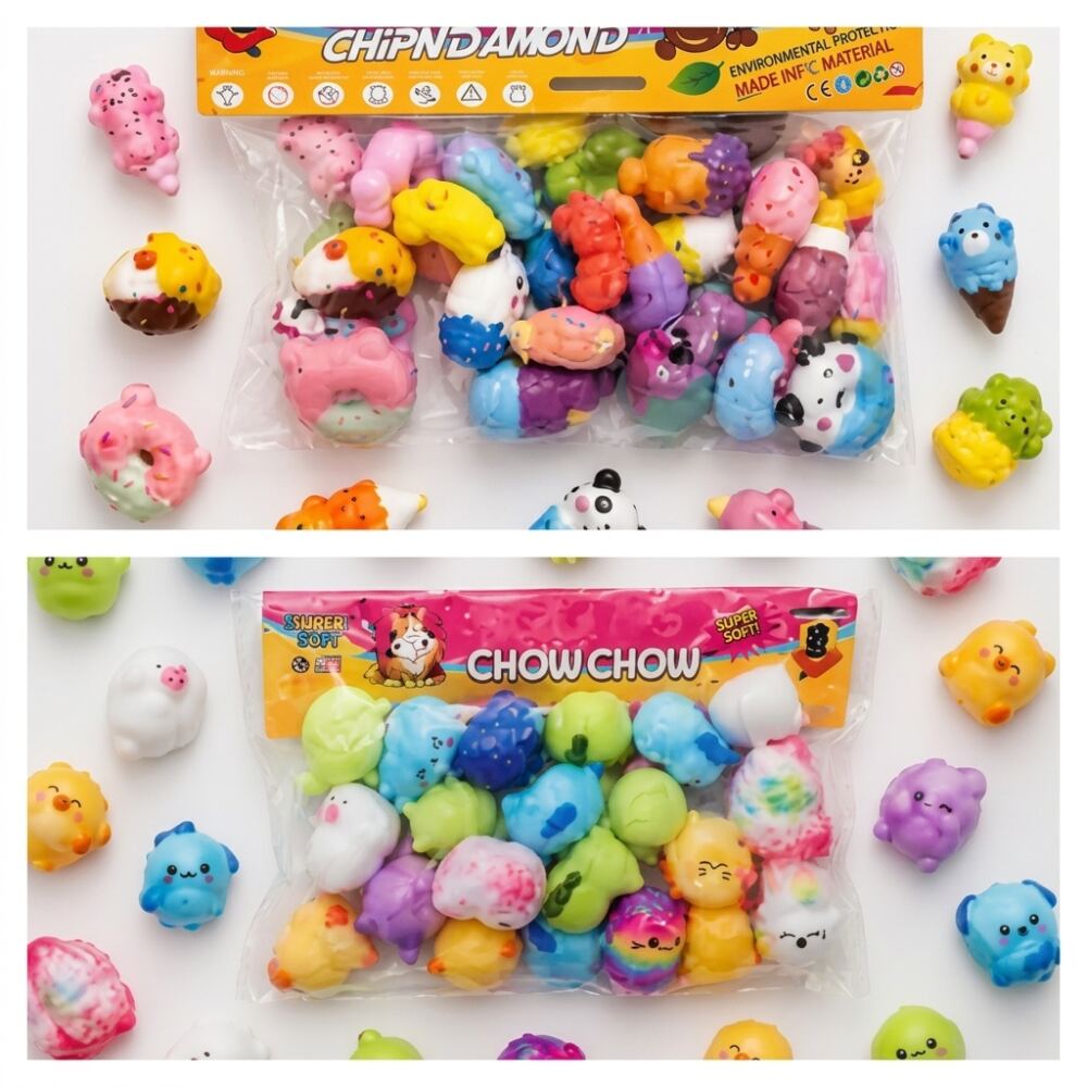 Mini Squishy x4 - SURTIDOS