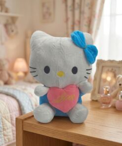 Alternative view of Peluche Hello Kitty Corazon