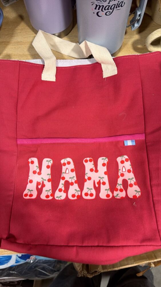 Bolso + chaulata cherry -Mamá - Imagen 2