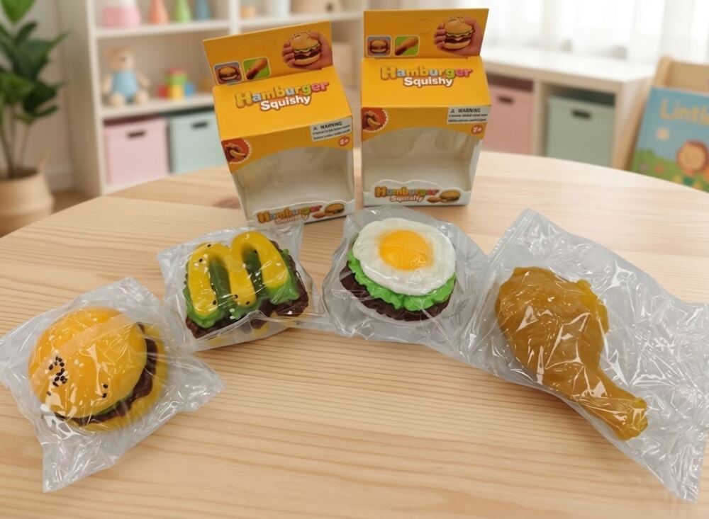 Squishy Antiestres - Hamburguesa